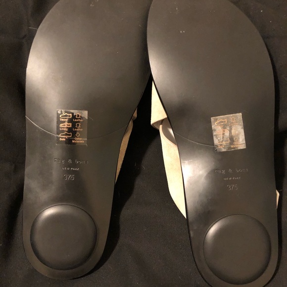 rag & bone August Croc Embossed Sandal, 37.5 - Picture 6 of 6